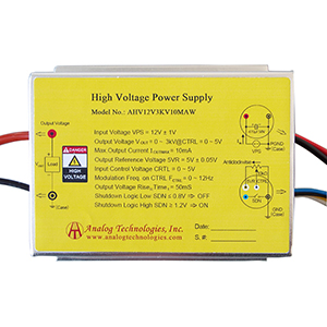 High Voltage Power Supply AHV12V3KV10MAW